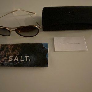 Salt Gold Aviator sunglasses